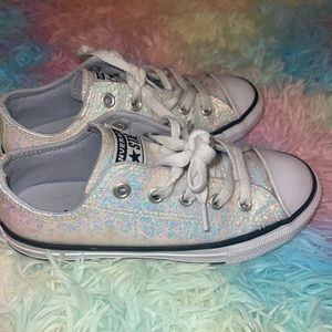 Converse Chuck Taylor All Star Low  Glitter white